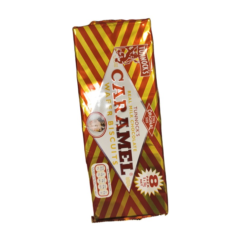 Tunnock's Caramel Wafers 8 × 30g